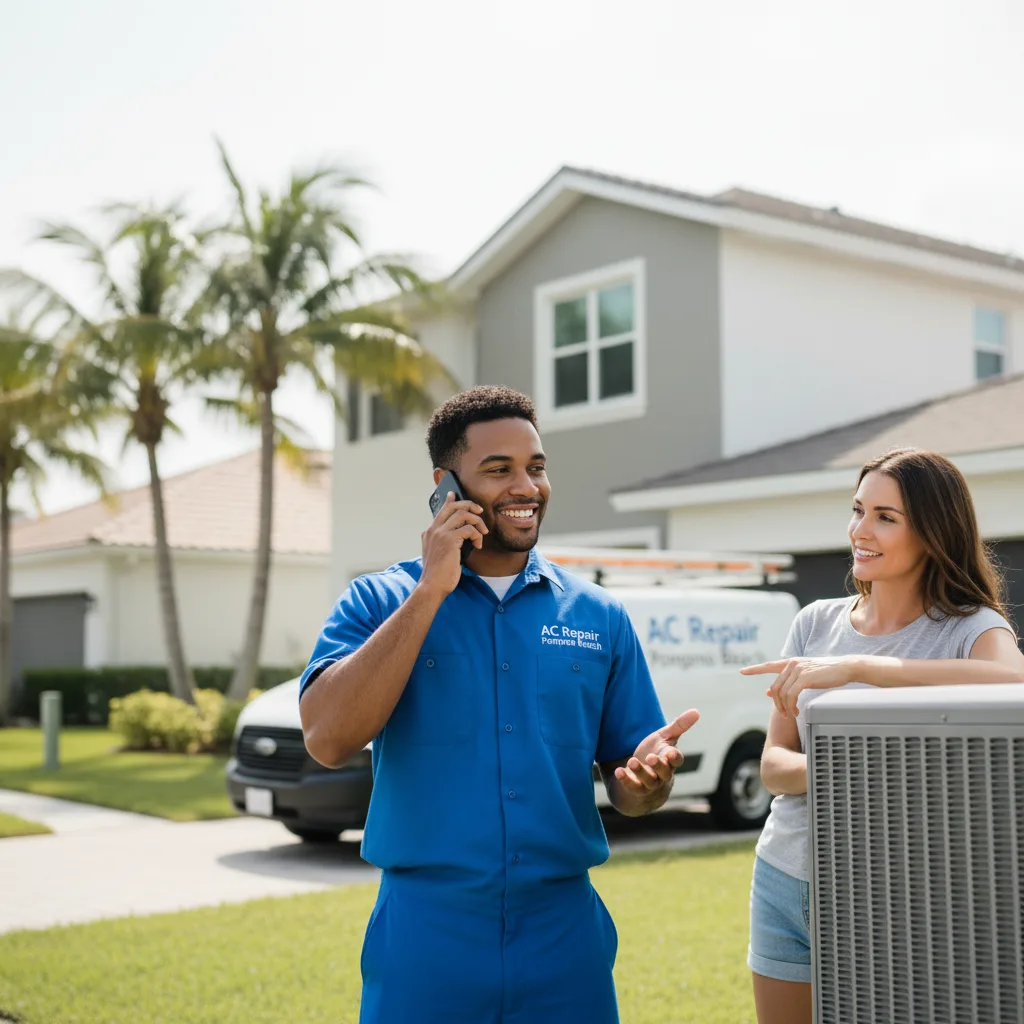 AC Repair Pompano Beach customer support in Fort Washington